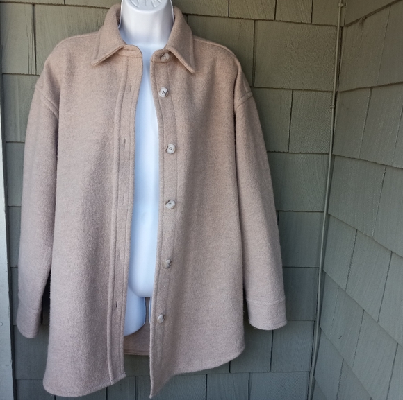 ARITZIA BABATON MERINO WOOL SHIRT JACKET - Picture 5 of 10